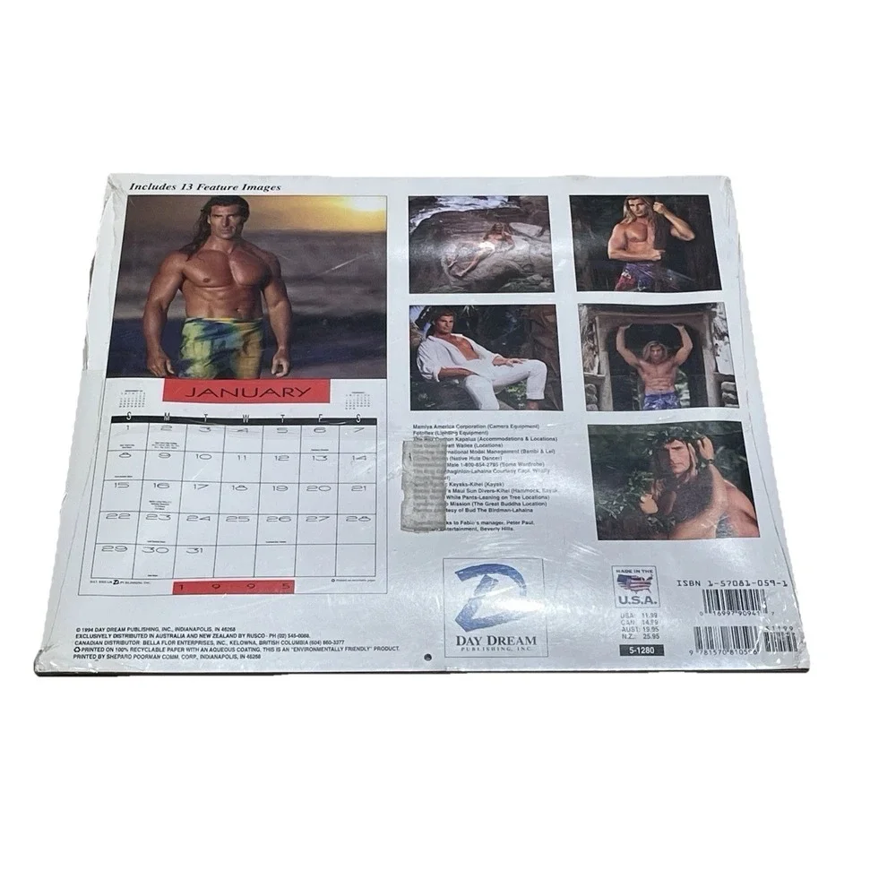 1995 Fabio Calendar